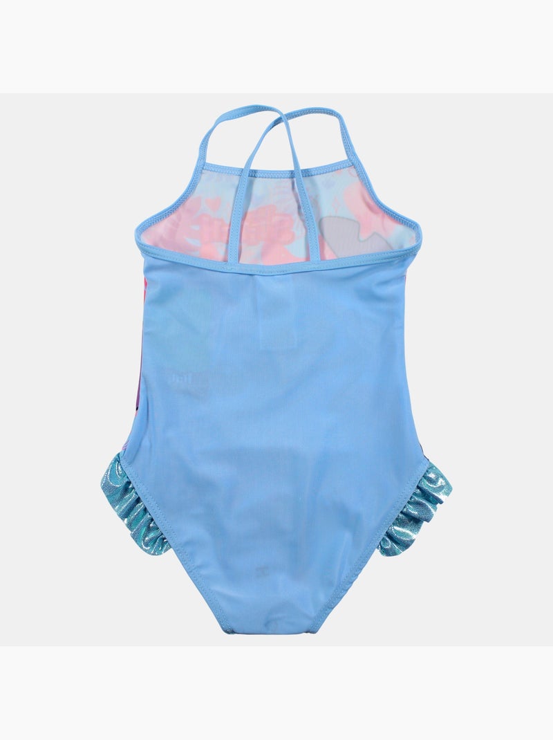 Disney - Bañador niña de una pieza Azul - Kiabi
