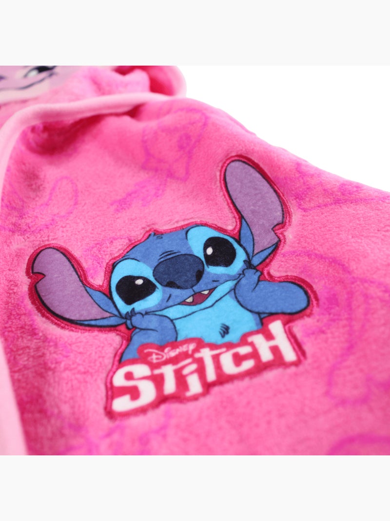 Disney - bata de baño con capucha para niñas Rosa - Kiabi