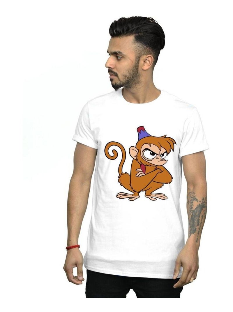 Disney - Camiseta Angry Abu de Aladdin para Hombre Blanco - Kiabi
