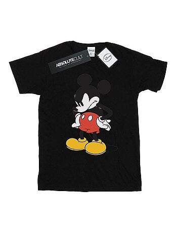 Disney - Camiseta Angry Look Down de Mickey Mouse para Hombre