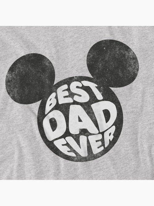 Disney - Camiseta Best Dad Ever de Mickey Mouse para Hombre - Kiabi Disney - Camiseta Best Dad Ever de Mickey Mouse para Hombre - Kiabi