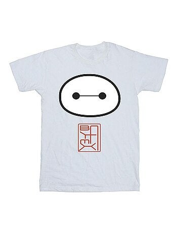 Disney - Camiseta Big Hero 6 de Baymax Icono para Hombre