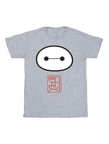 Disney - Camiseta Big Hero 6 de Baymax Icono para Hombre