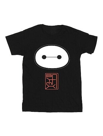 Disney - Camiseta Big Hero 6 de Baymax Icono para Hombre