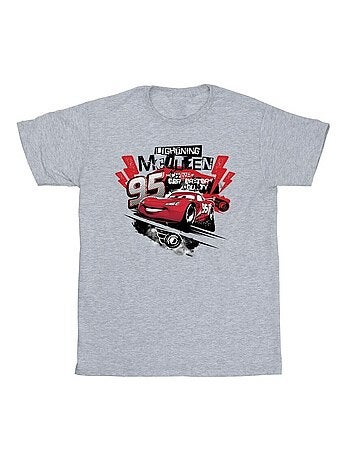 Disney - Camiseta Cars de Rayo McQueen Collage para Hombre