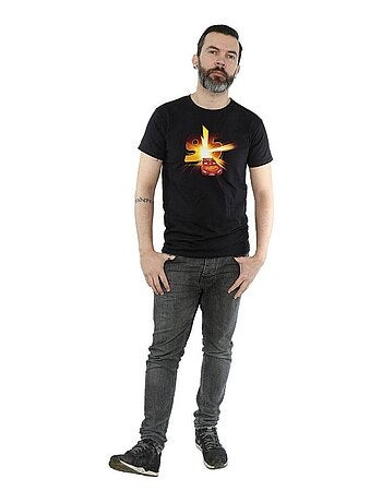 Disney - Camiseta Cars de Rayo McQueen Ráfaga para Hombre