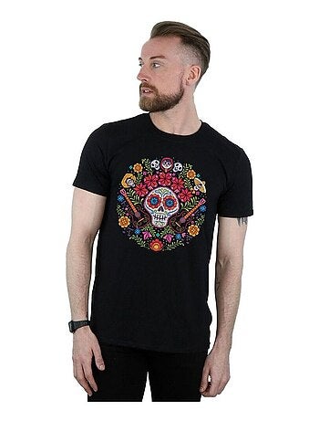 Disney - Camiseta Coco Calavera para Hombre