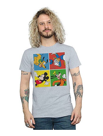 Disney - Camiseta de Mickey Mouse Amigos para Hombre
