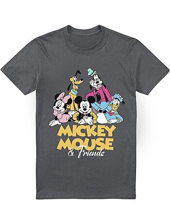 Disney - Camiseta de Mickey Mouse Amigos para Hombre