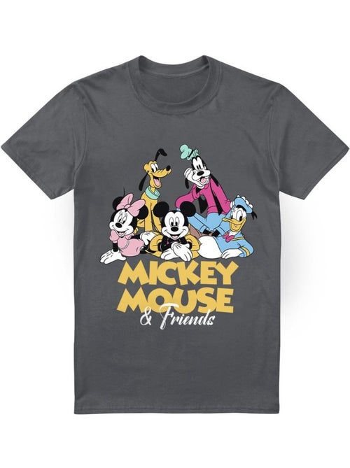 Disney - Camiseta de Mickey Mouse Amigos para Hombre - Kiabi Disney - Camiseta de Mickey Mouse Amigos para Hombre - Kiabi