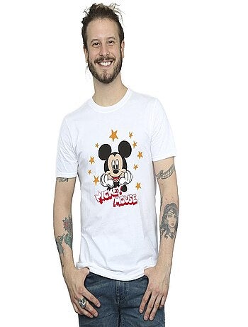 Disney - Camiseta de Mickey Mouse Estrellas para Hombre