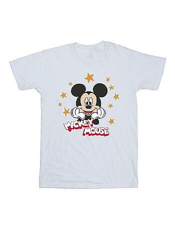 Disney - Camiseta de Mickey Mouse Estrellas para Hombre