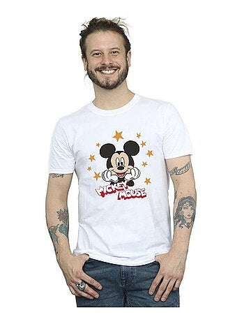 Disney - Camiseta de Mickey Mouse Estrellas para Hombre