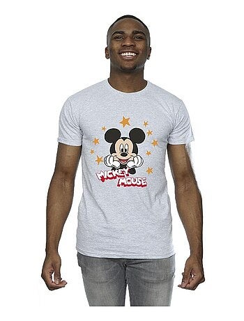 Disney - Camiseta de Mickey Mouse Estrellas para Hombre