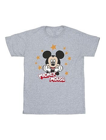 Disney - Camiseta de Mickey Mouse Estrellas para Hombre