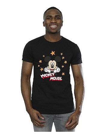 Disney - Camiseta de Mickey Mouse Estrellas para Hombre