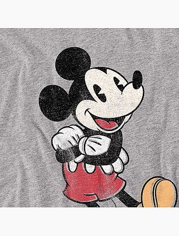 Disney - Camiseta de Mickey Mouse Postura clásica para Hombre