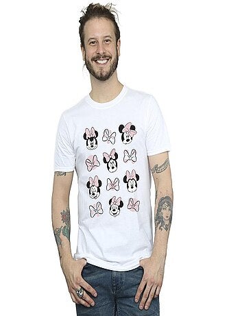 Disney - Camiseta de Minnie Mouse Múltiple para Hombre