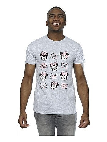 Disney - Camiseta de Minnie Mouse Múltiple para Hombre