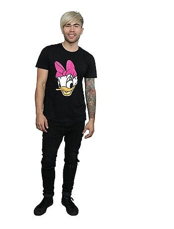 Disney - Camiseta de Pata Daisy Caras Pintadas para Hombre