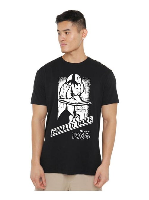 Disney - Camiseta de Pato Donald Retrato Mono para Hombre - Kiabi
