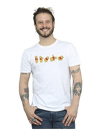 Disney - Camiseta de Winnie the Pooh Estirando para Hombre