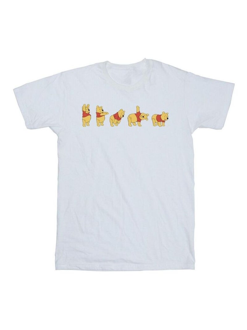 Disney - Camiseta de Winnie the Pooh Estirando para Hombre Blanco - Kiabi