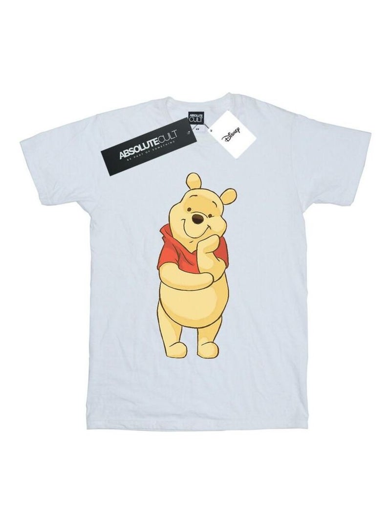 Disney - Camiseta de Winnie the Pooh Gracioso para Hombre Blanco - Kiabi