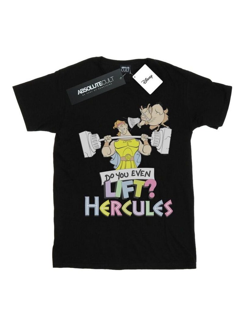 Disney - Camiseta Do You Even Lift? de Hercules para Hombre Negro - Kiabi