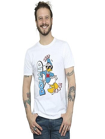 Disney - Camiseta Donald Duck Cool para Hombre
