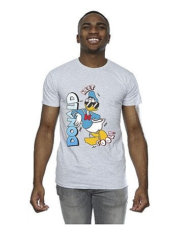 Disney - Camiseta Donald Duck Cool para Hombre