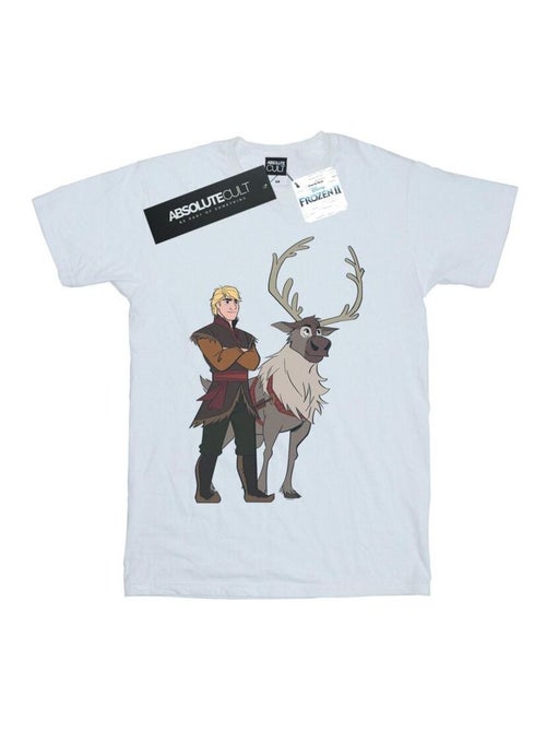 Disney - Camiseta Frozen 2 de Sven y Kristoff para Hombre - Kiabi Disney - Camiseta Frozen 2 de Sven y Kristoff para Hombre - Kiabi