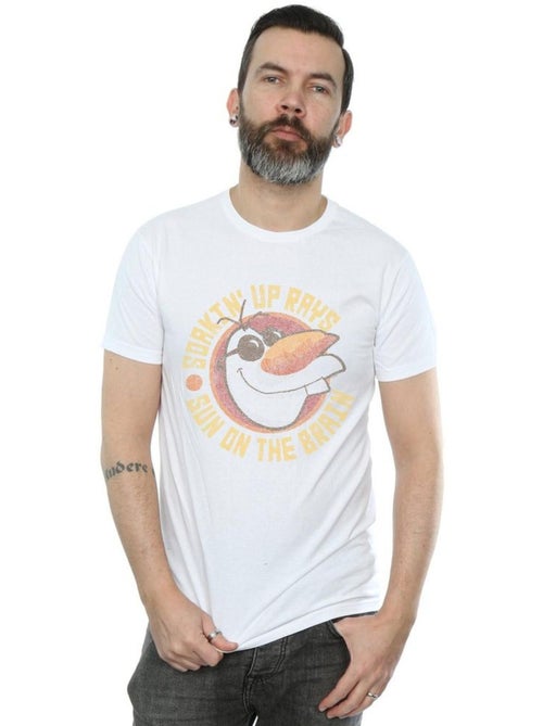 Disney - Camiseta Frozen Sun On The Brain de Olaf para Hombre - Kiabi Disney - Camiseta Frozen Sun On The Brain de Olaf para Hombre - Kiabi