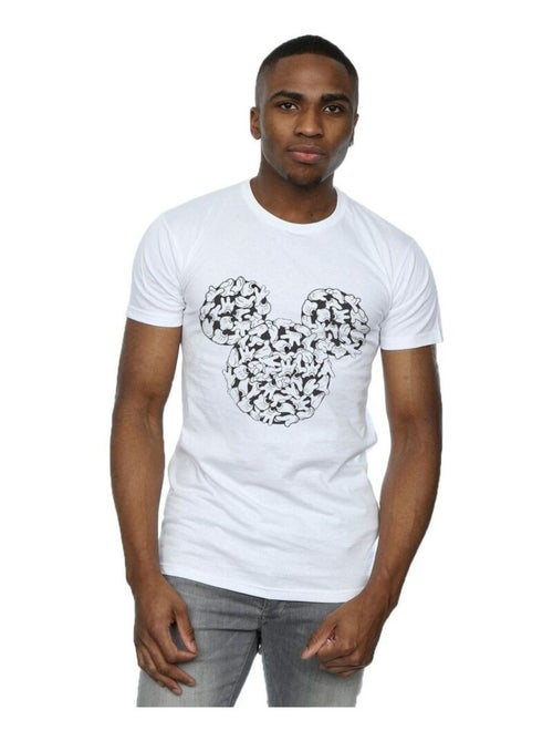 Disney - Camiseta Head Of Hands de Mickey Mouse para Hombre - Kiabi