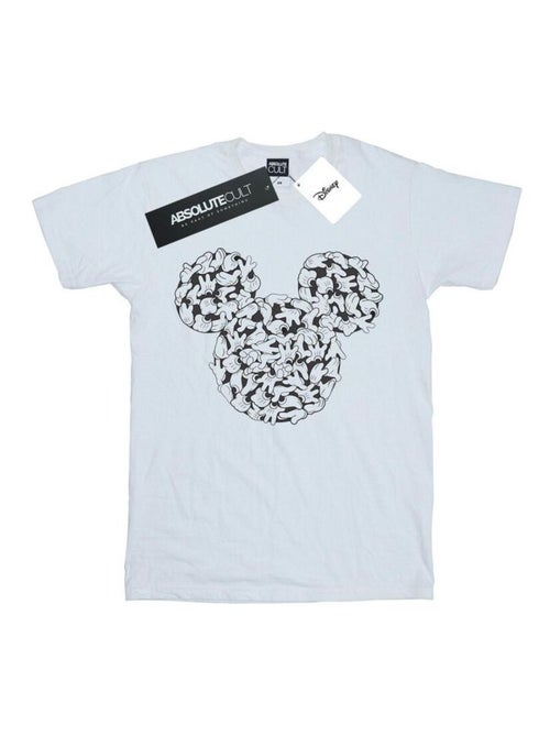 Disney - Camiseta Head Of Hands de Mickey Mouse para Hombre - Kiabi
