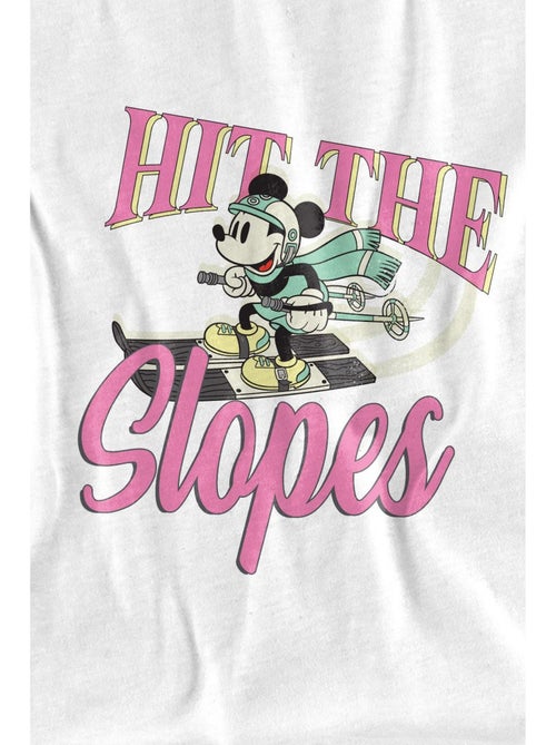 Disney - Camiseta Hit The Slopes de Mickey Mouse para Hombre - Kiabi