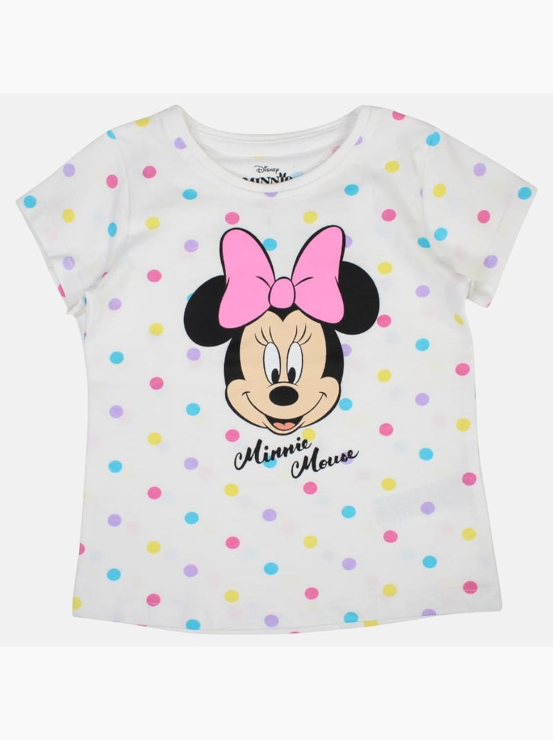 Disney - Camiseta manga corta niña Blanco - Kiabi