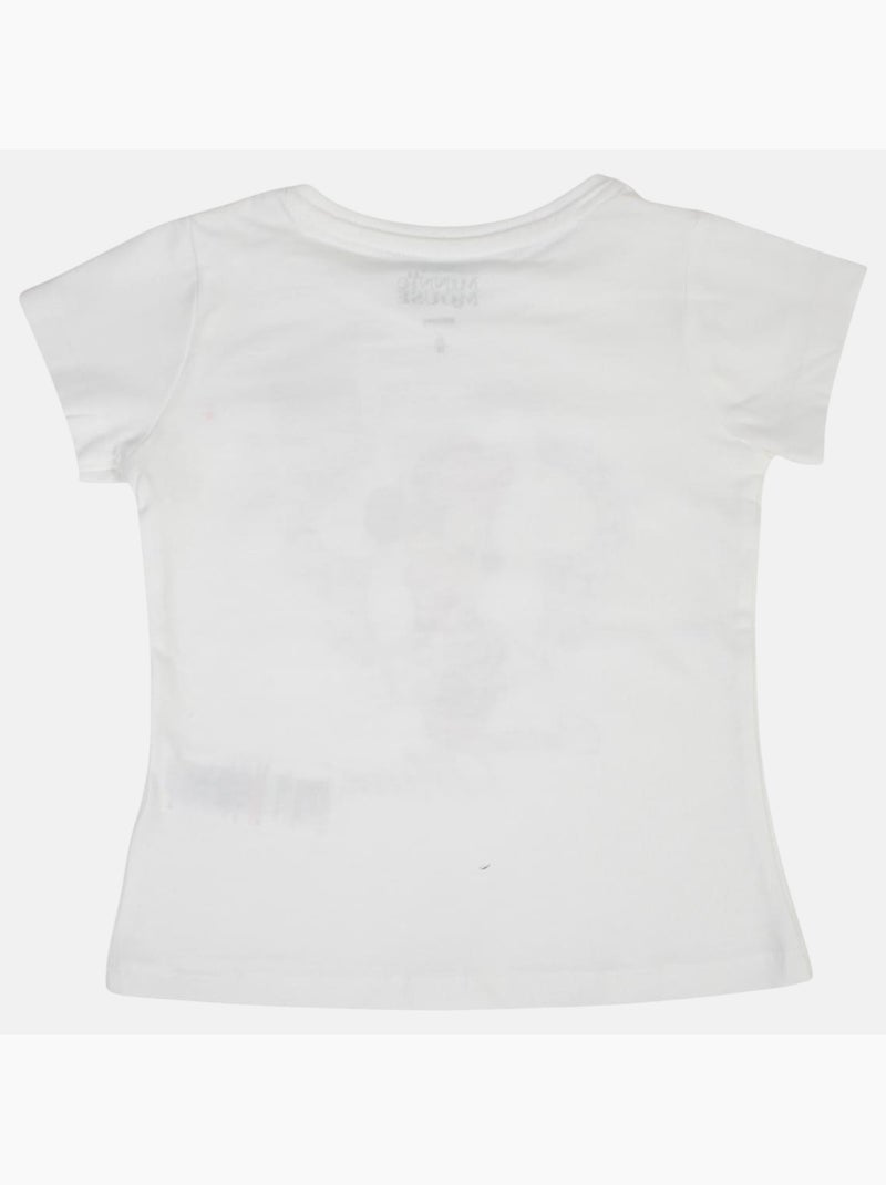 Disney - Camiseta manga corta niña Blanco - Kiabi