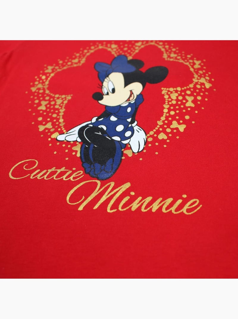 Disney - Camiseta manga corta niña Rojo - Kiabi