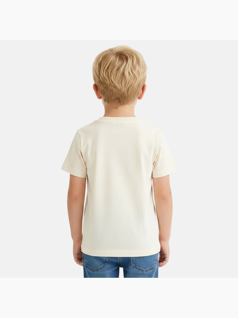 Disney - Camiseta manga corta niño Marfil - Kiabi