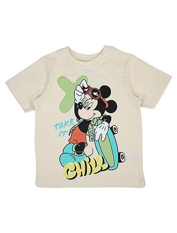 Disney - Camiseta manga corta niño Mickey