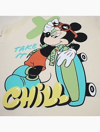 Disney - Camiseta manga corta niño Mickey