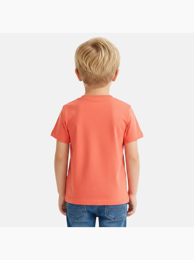 Disney - Camiseta manga corta niño Naranja - Kiabi