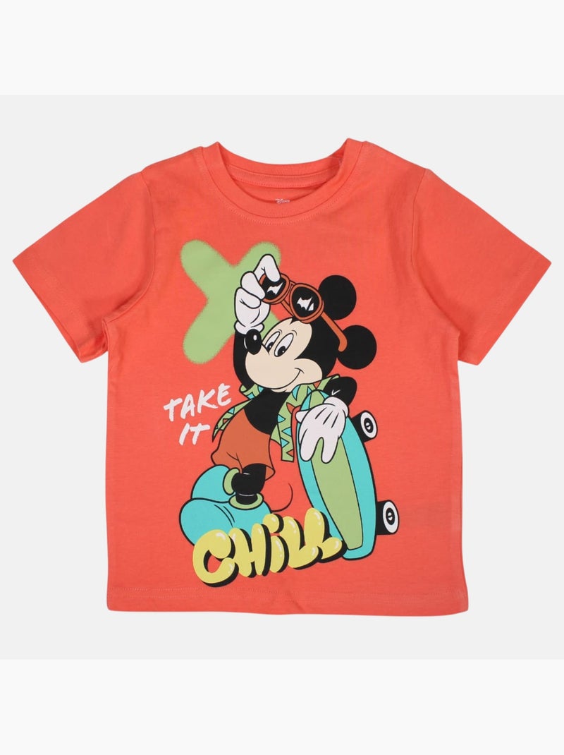 Disney - Camiseta manga corta niño Naranja - Kiabi