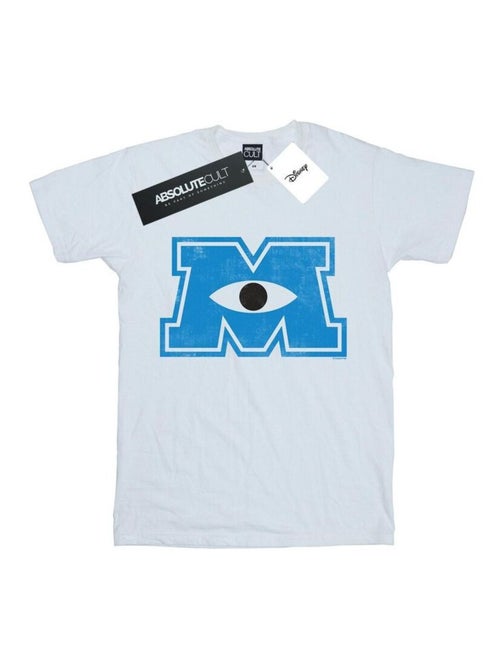 Disney - Camiseta Monsters University Monster M Emblema de Monstruo para Hombre - Kiabi