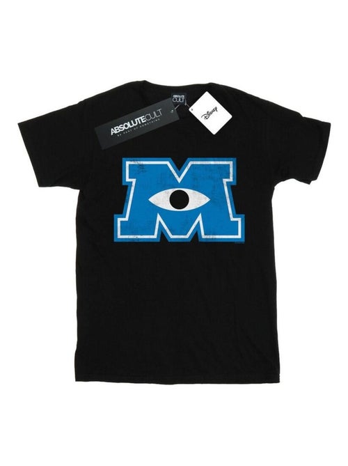 Disney - Camiseta Monsters University Monster M Emblema de Monstruo para Hombre - Kiabi