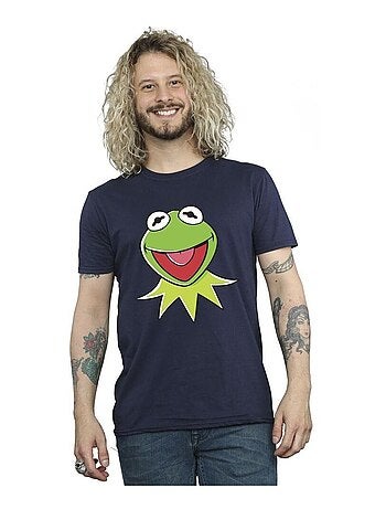 Disney - Camiseta Muppets de La Rana Gustavo Cabeza para Hombre