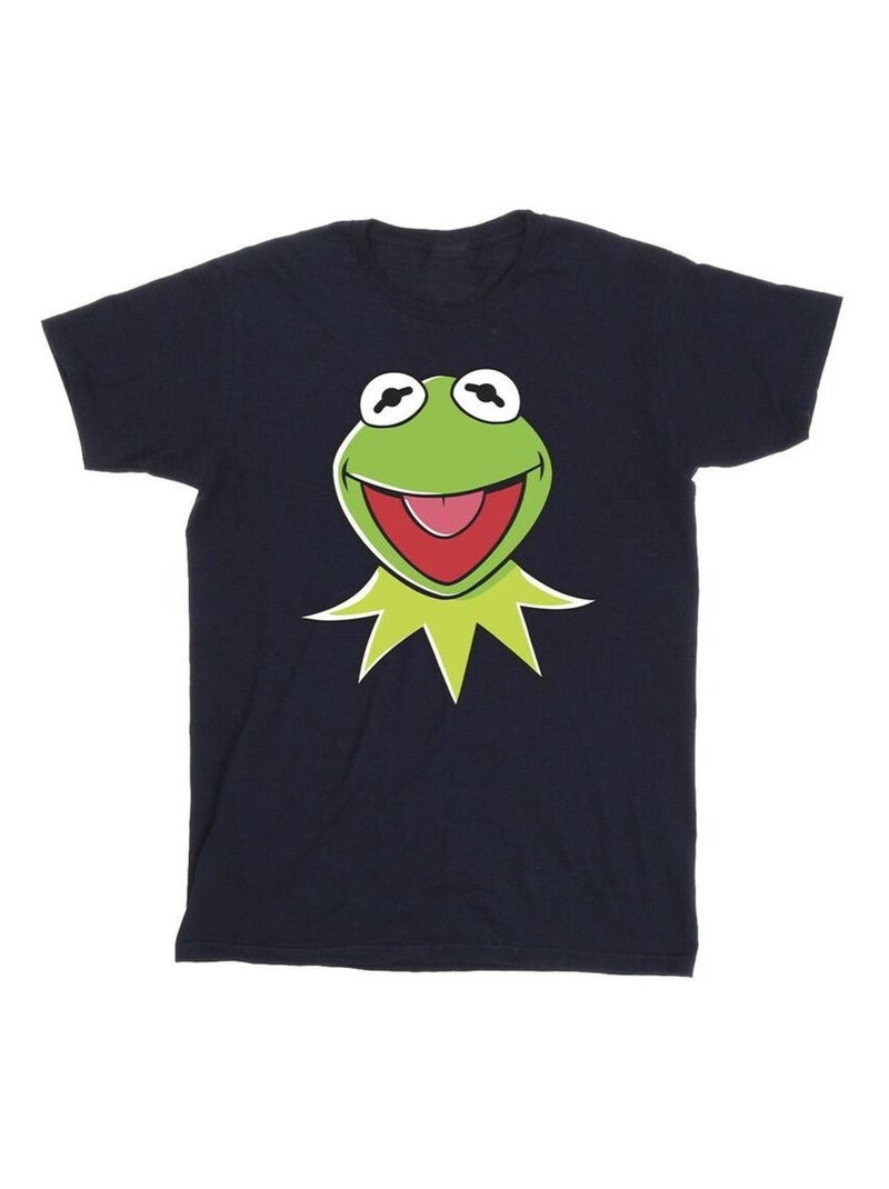 Disney - Camiseta Muppets de La Rana Gustavo Cabeza para Hombre Azul marino - Kiabi