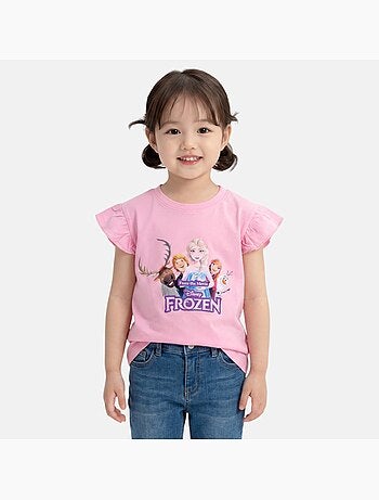 Disney - Camiseta niña Frozen