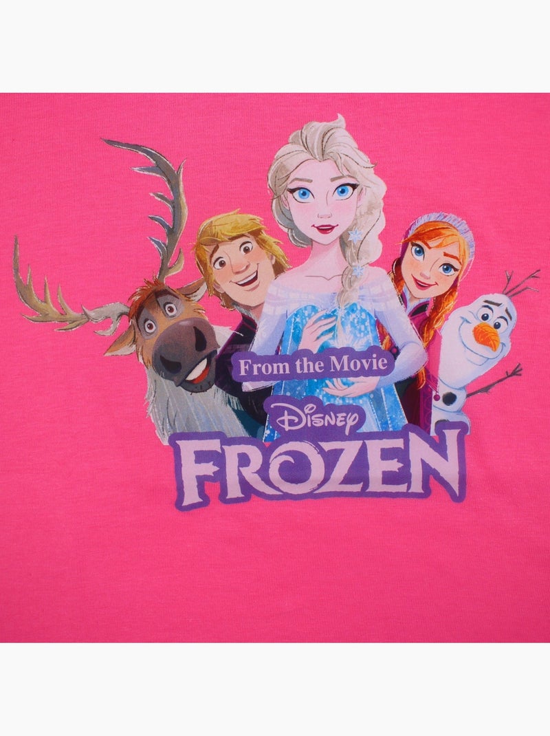 Disney - Camiseta niña Frozen Rosa - Kiabi